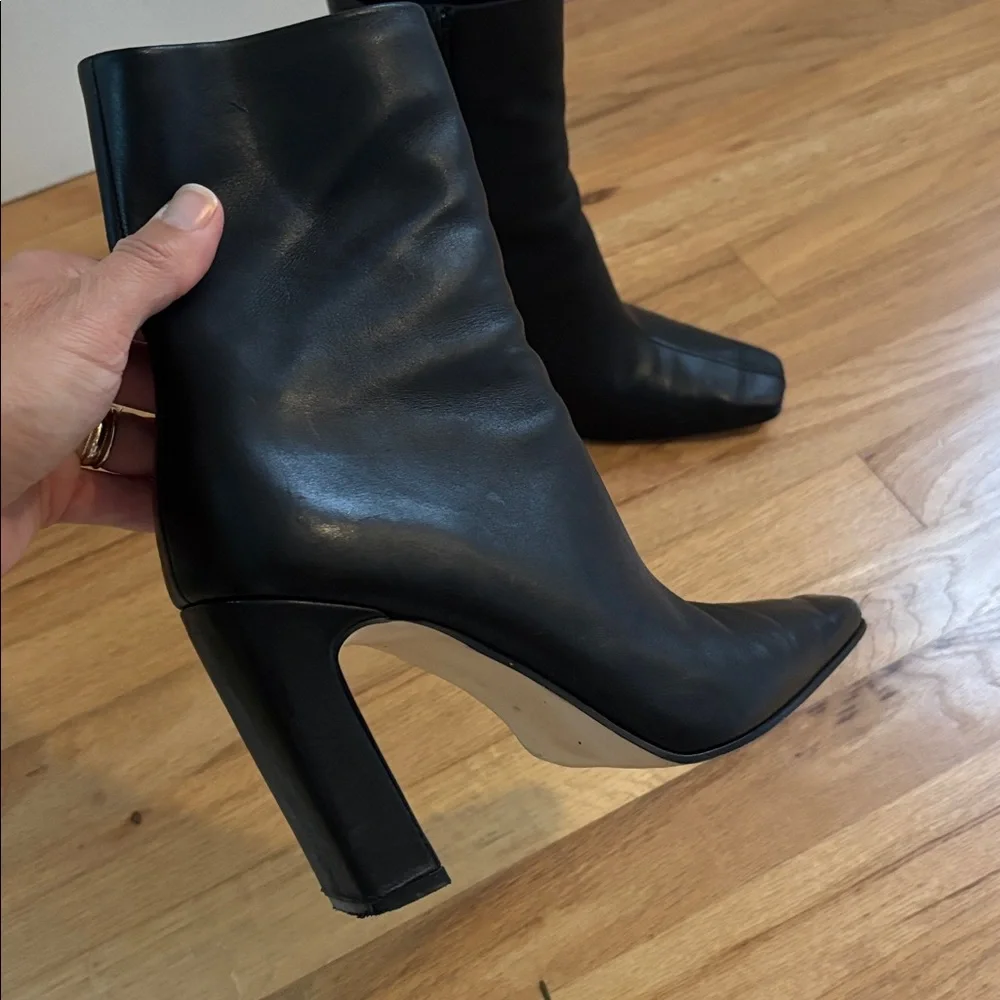 Steve Madden Black Ankle Boots - Picture 3 of 5